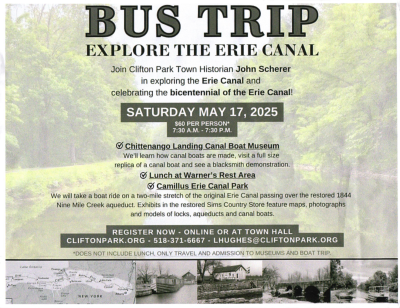 Explore the Erie Canal Bus Trip